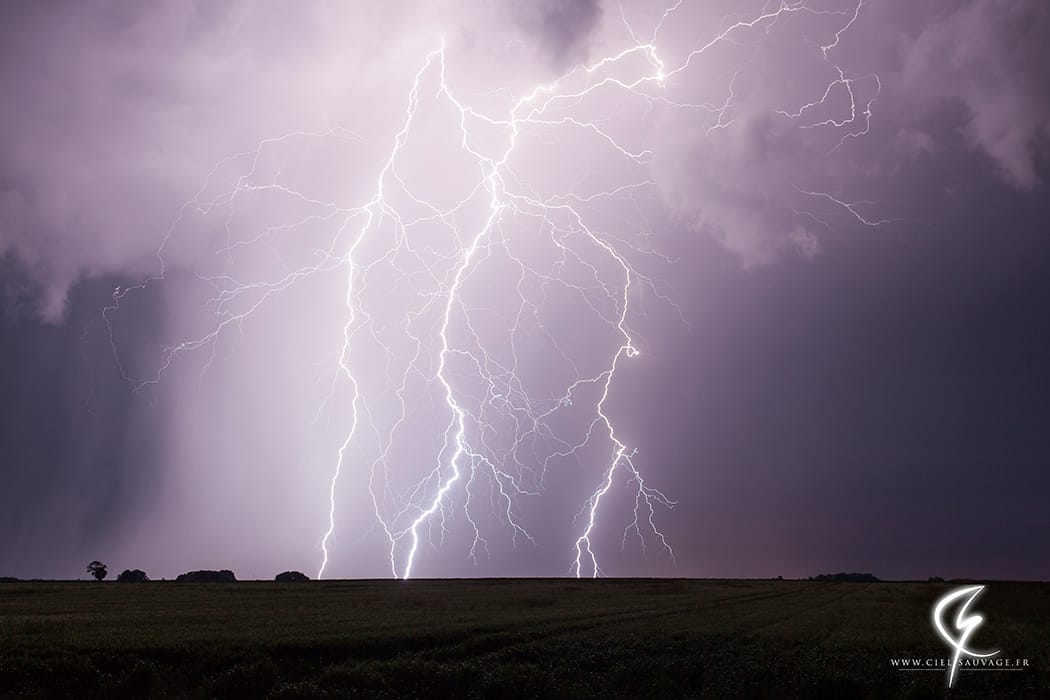 3 jours d’orages sur le nord-ouest du pays