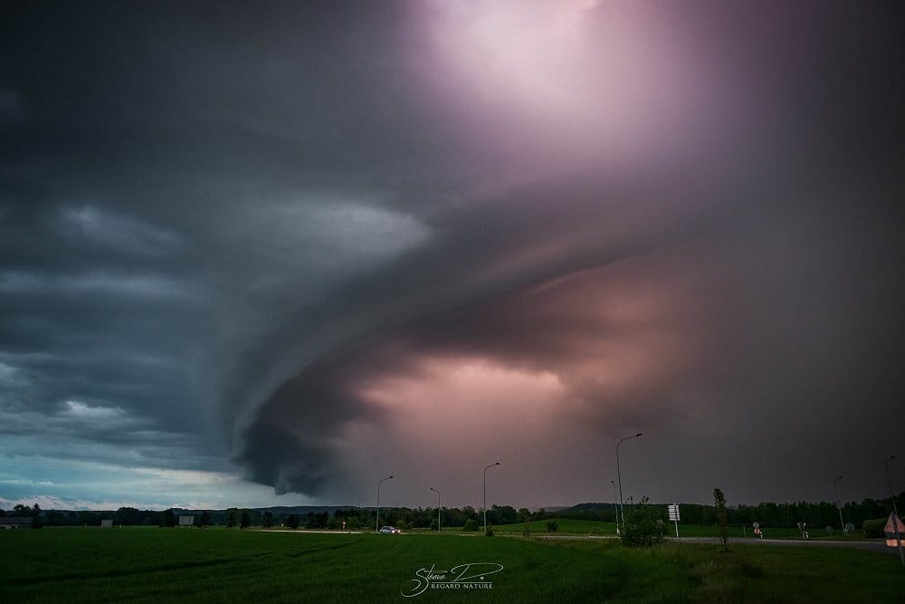 Orages spectaculaires entre Marne et Aisne le 18 mai