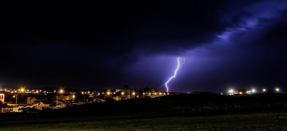 Orages en soirée du 5 mai dans les Landes (40)