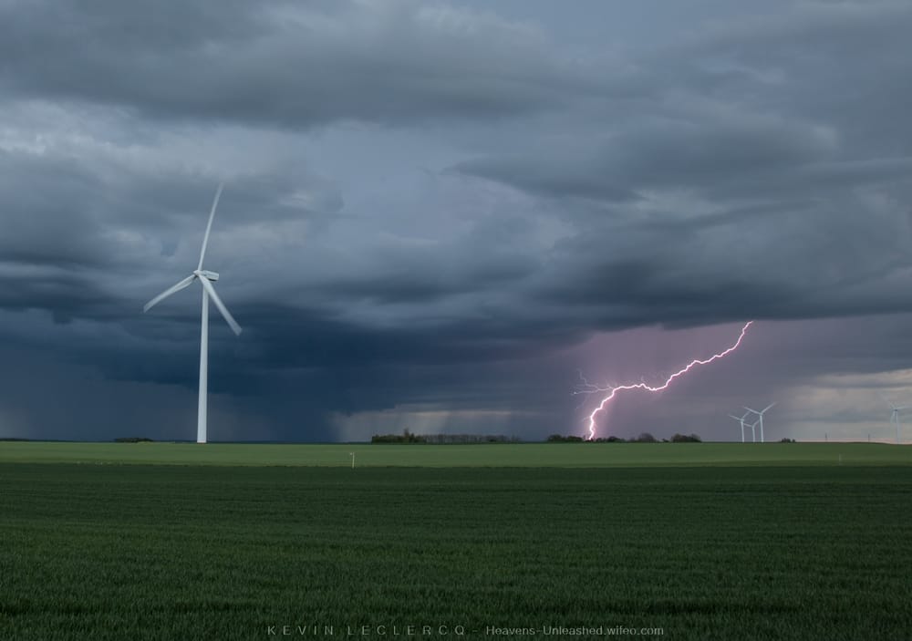 Orages et foudre en Lorraine les 12 et 13 mai