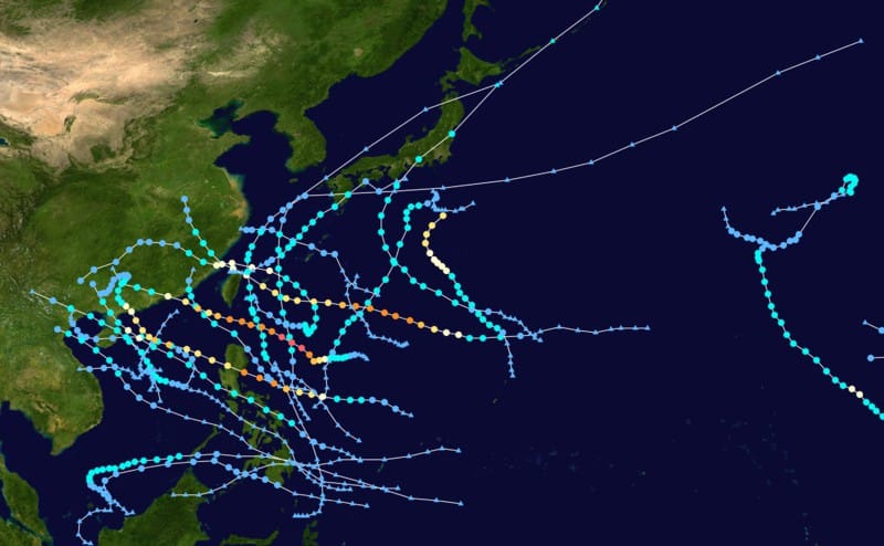Saison cyclonique 2013 dans l'ouest du Pacifique