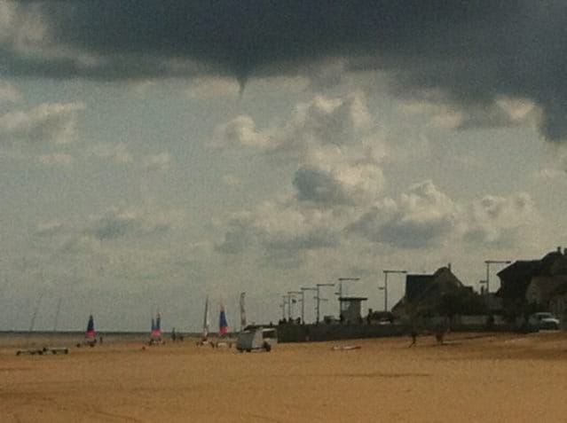 Tuba dans les environs de Ver-sur-Mer (Calvados), le 15 août 2014. (c) T. Cormier