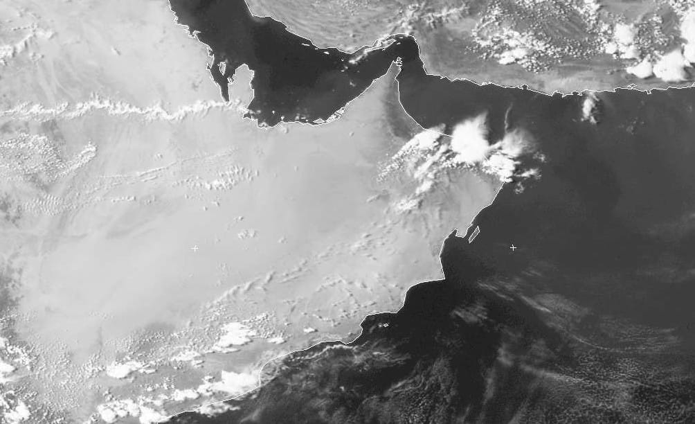Image satellite visible de 12h TU 4 mai 2014