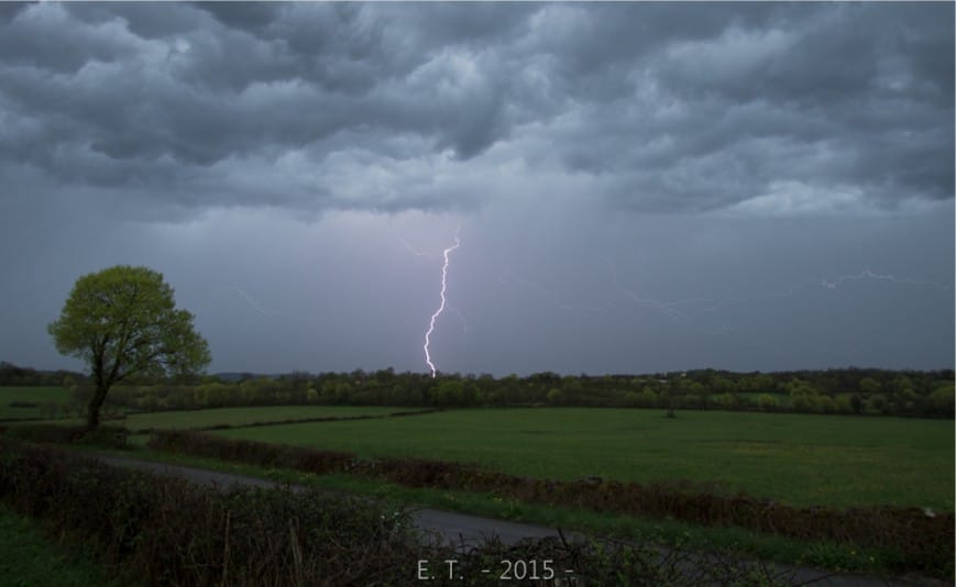 Orage dans le Lot le 16 avril 2015 - Earl Timothy Orage dans le Lot le 16 avril 2015 - Earl Timothy