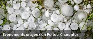 Evénéments orageux remarquables en Poitou-Charentes.