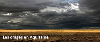 Climatologie des orages en Aquitaine.