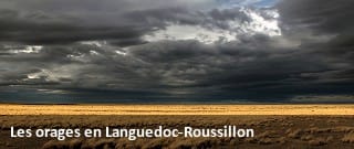 Climatologie des orages en Languedoc-Roussillon.
