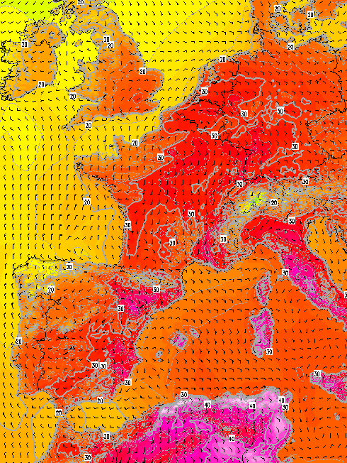 Modèle WRF-NMM 5 km France - KERAUNOS Modèle WRF-NMM 5 km France - KERAUNOS