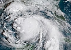 L'ouragan Nate impacte la Louisiane et le Mississippi le 8 octobre