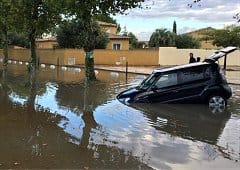 Orages très pluvieux en Languedoc et en Corse, trombes marines en Camargue le 16 septembre