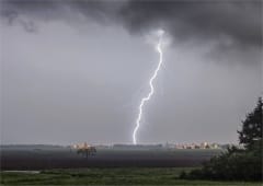 Forts orages sur le nord de la France le 11 mai