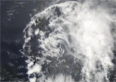 La tempête tropicale Bertha balaie l'arc antillais le 1er août