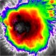 La tempête tropicale Erika balaie les Antilles le 27 août