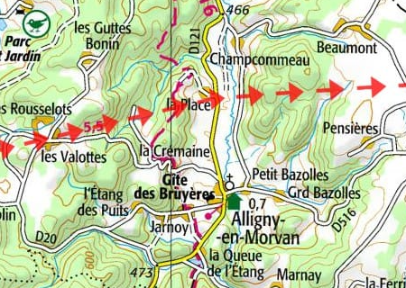 Tornade EF2 à Alligny-en-Morvan (Nièvre) le 8 octobre 1909