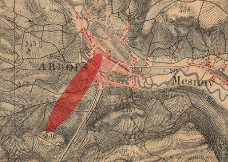 Tornade EF1 à Arbois (Jura) le 7 septembre 1856