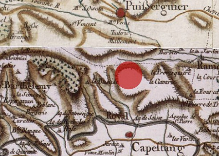 Tornade EF2 à Capestang (Hérault) le 21 août 1727