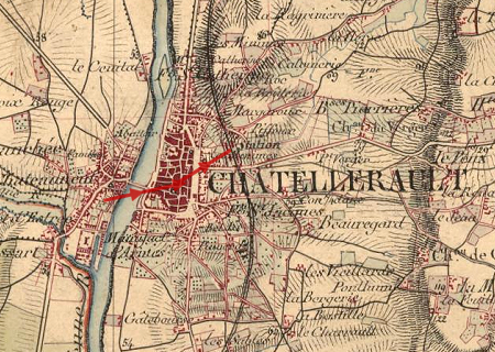 Tornade EF1 à Châtellerault (Vienne) le 20 janvier 1868