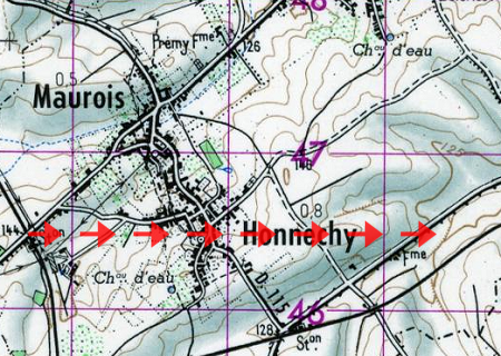 Tornade EF2 à Honnechy (Nord) le 14 janvier 1965
