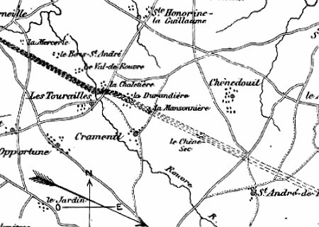 Tornade EF2 à Athis-Val-de-Rouvre (Orne) le 28 octobre 1885