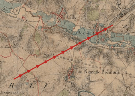 Tornade EF1 à la Neuville-Bosmont (Aisne) le 23 août 1865