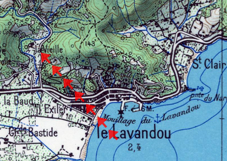 Tornade EF2 au Lavandou (Var) le 8 novembre 1933
