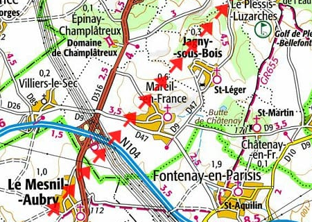 Tornade EF2 au Mesnil-Aubry (Val-d'Oise) le 2 novembre 1989