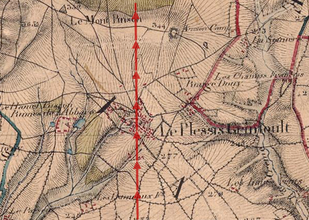 Tornade EF1 au Plessis-Grimoult (Calvados) le 2 octobre 1869