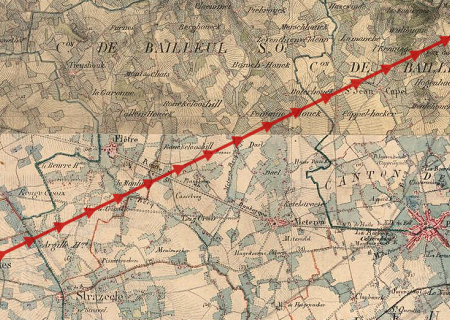 Tornade EF1 à Méteren (Nord) et à Loker (Belgique) le 7 septembre 1876
