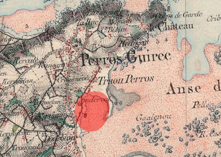 Tornade EF0 à Perros-Guirec (Côtes-d'Armor) le 25 juin 1871