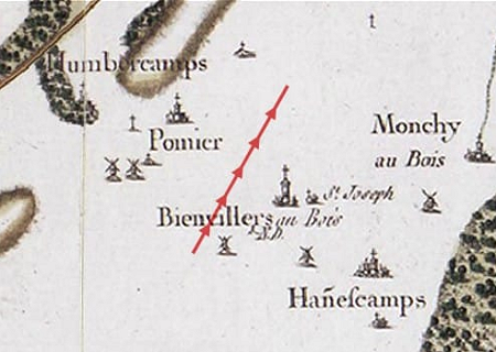 Tornade EF1 à Pommier (Pas-de-Calais) le 9 avril 1770