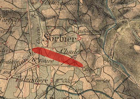 Tornade EF2 à Sorbiers (Loire) le 4 juin 1878
