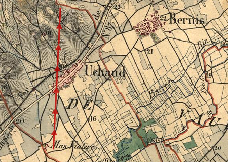 Tornade EF1 à Uchaud (Gard) le 26 septembre 1868