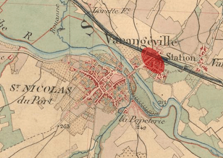 Tornade EF0 à Varangéville (Meurthe-et-Moselle) le 13 septembre 1856