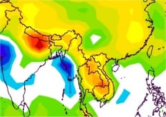 Vague de chaleur exceptionnelle en Asie, nombreux records de chaleur