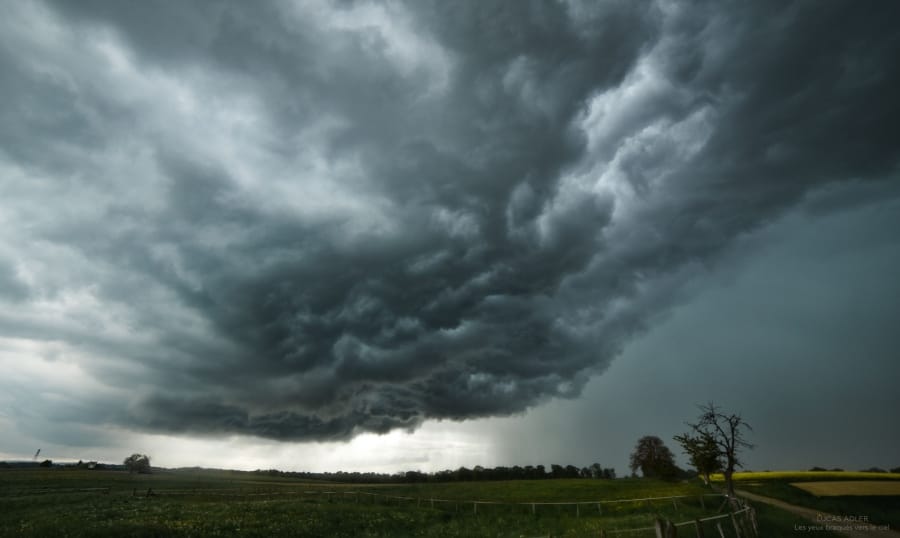 Orage sur la région des 3 frontières le 10 mai 2016 - Lucas Adler