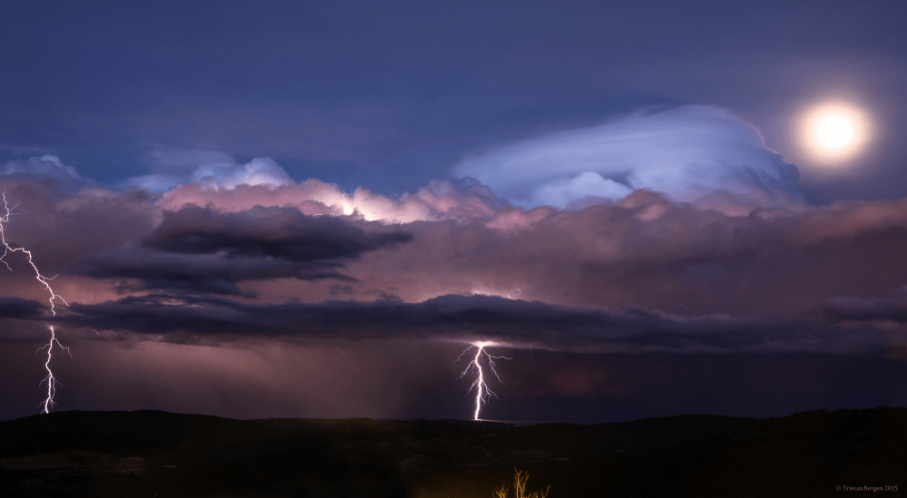 Orages très électriques dans le Var le 4 mars
