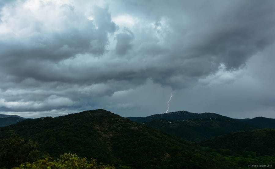 Orages entre Var et Alpes-Maritimes le 1er mai