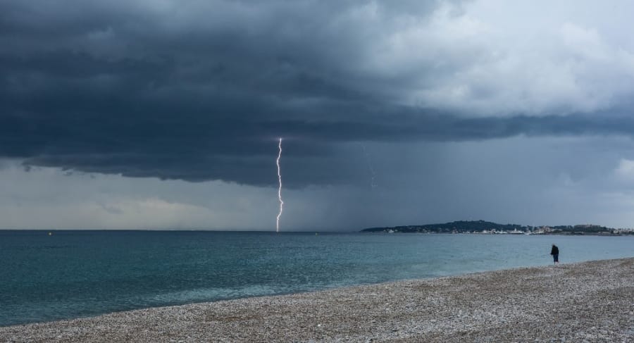 Orages entre Var et Alpes-Maritimes le 1er mai