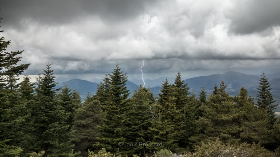 Orage sur le sud-est le 14 mai 2016 - Janis Brossard