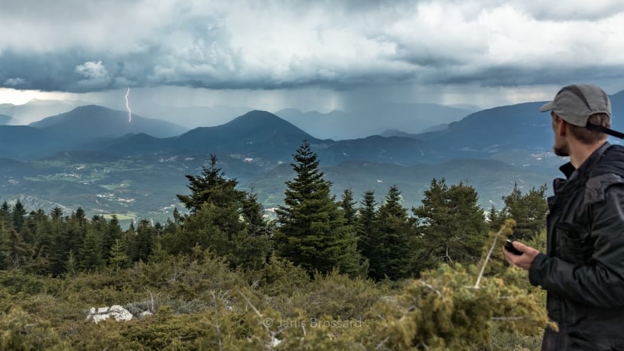 Orage sur le sud-est le 14 mai 2016 - Janis Brossard