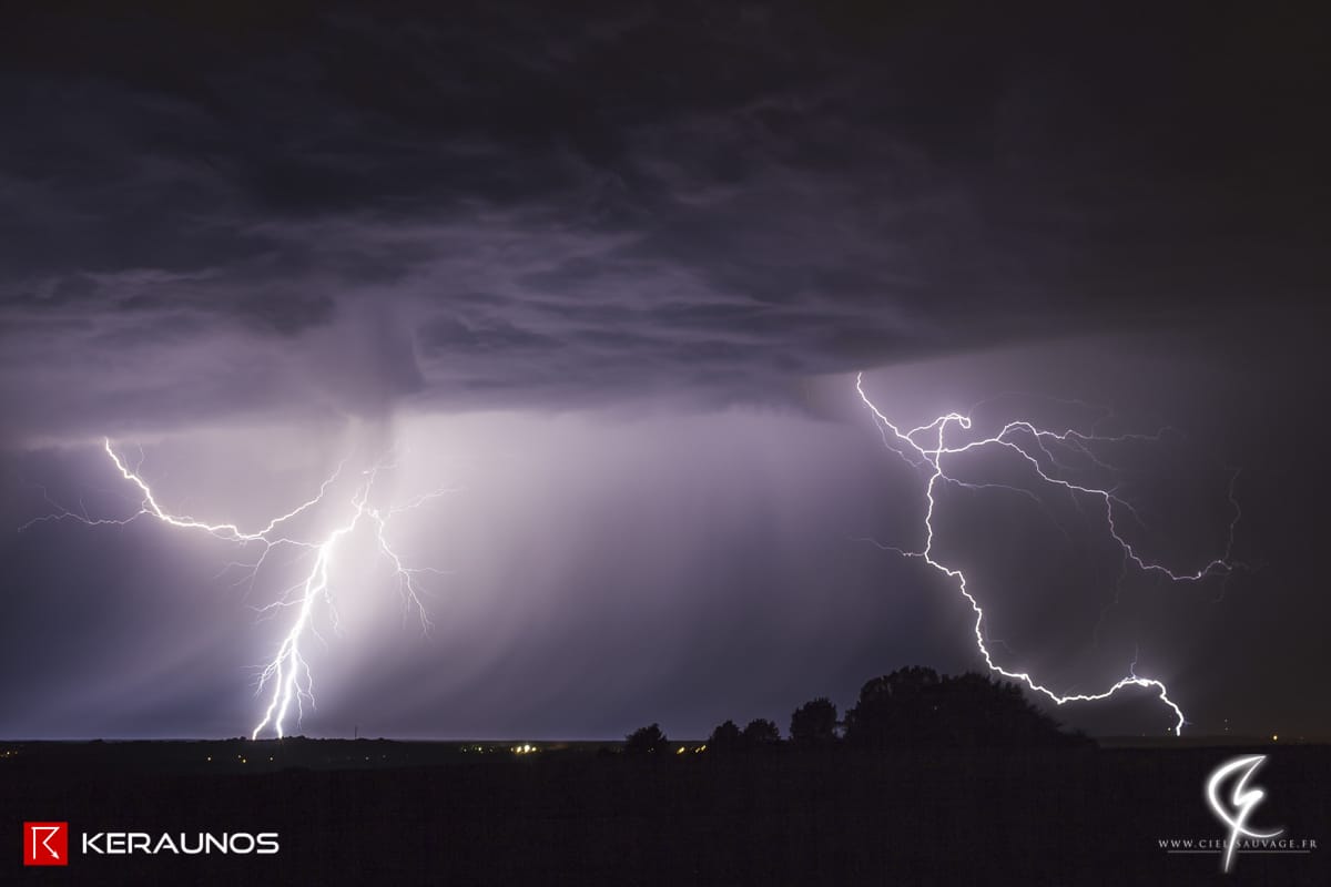 Chasse aux orages du 3 août 2015 dans l'Indre