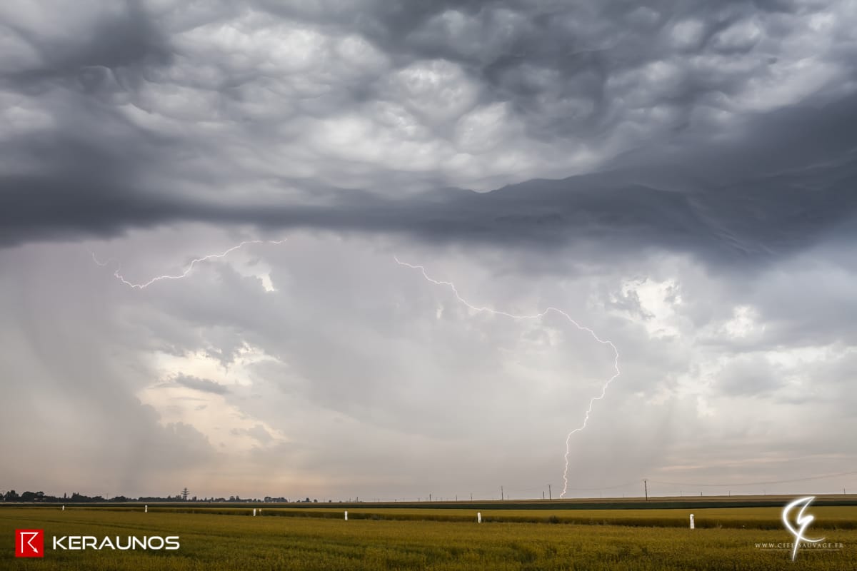 Chasse aux orages du 30 juin et du 4 juillet 2015 en Bretagne et Normandie