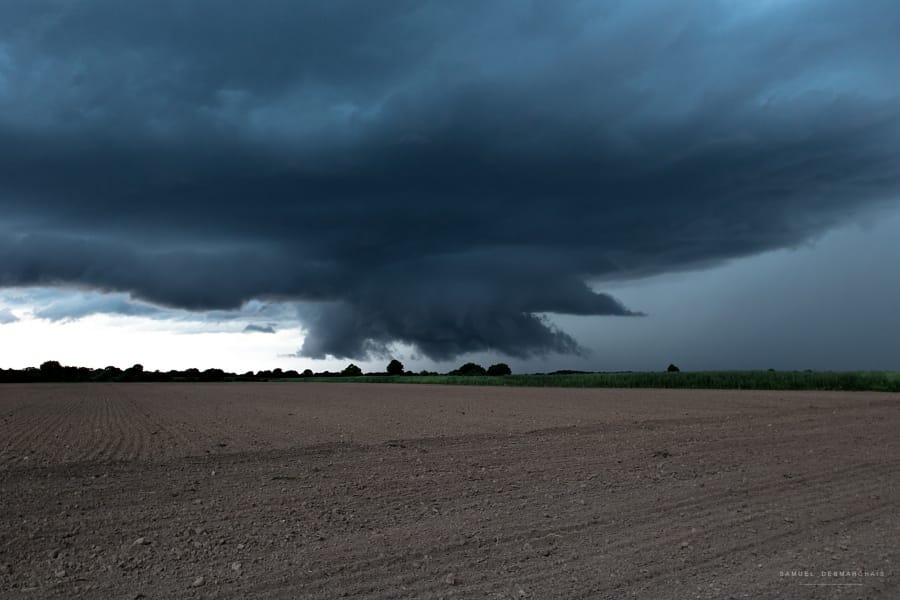 Orages avec grêle et pluies intenses dans la Vienne le soir du 25 mai