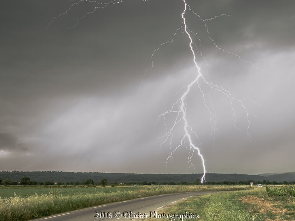 Orages forts et foudre proche le 7 juin dans le Var