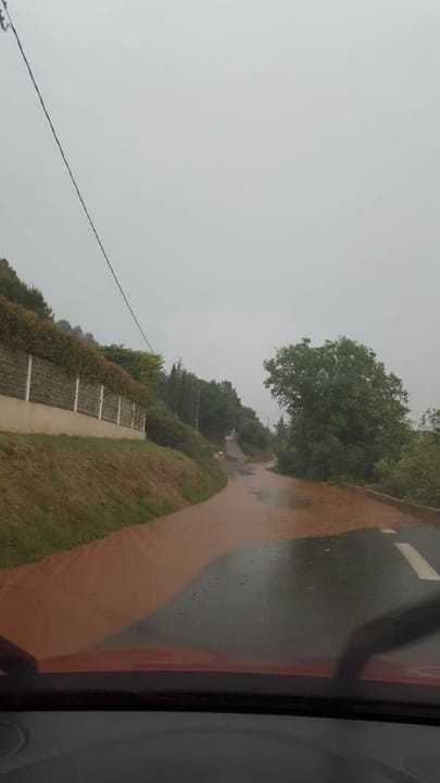 Orage dans le Var le 14 mai 2016