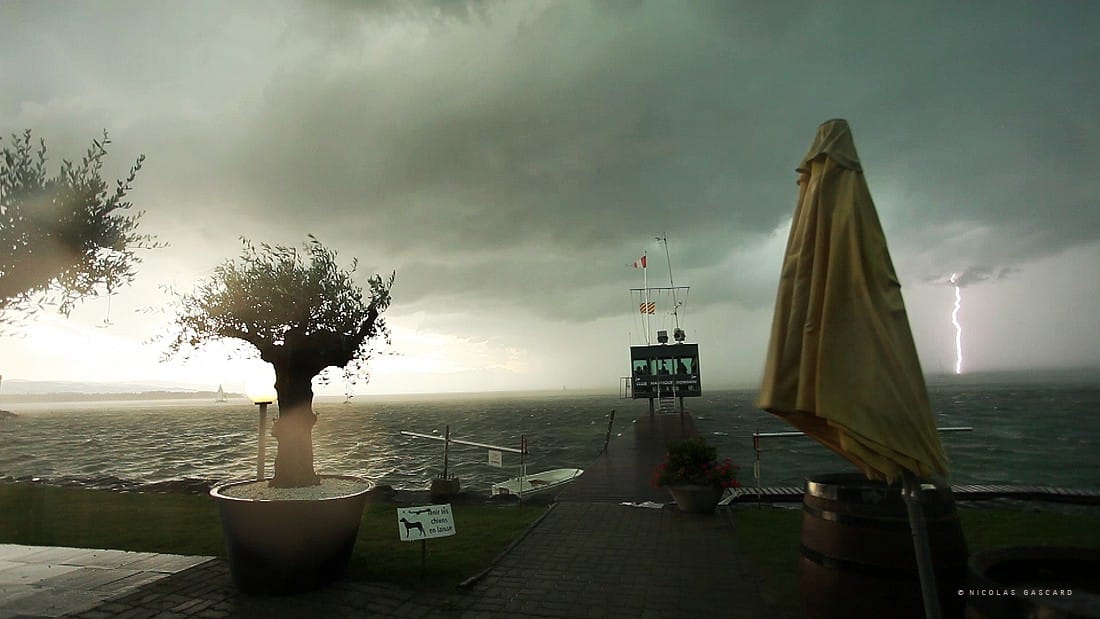 Orage près du Leman le 4 juillet - (c) Nicolas GASCARD Orage près du Leman le 4 juillet - (c) Nicolas GASCARD