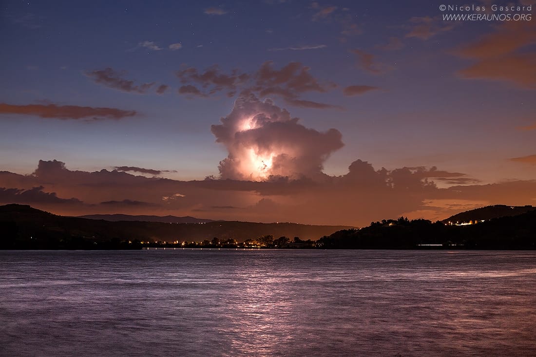 Trois jours d'orages en Rhône-Alpes du 29 juin au 1er juillet 2016