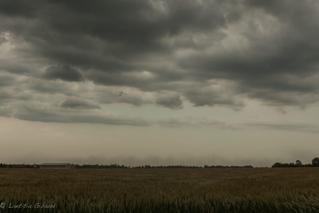 Orages dans la Marne le 9 juin 2014. (c) L. GIBAUD