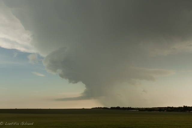 Orages dans la Marne le 9 juin 2014. (c) L. GIBAUD