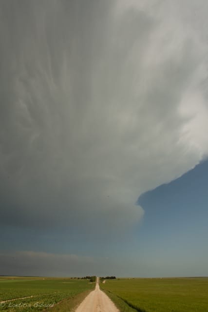 Orages dans la Marne le 9 juin 2014. (c) L. GIBAUD